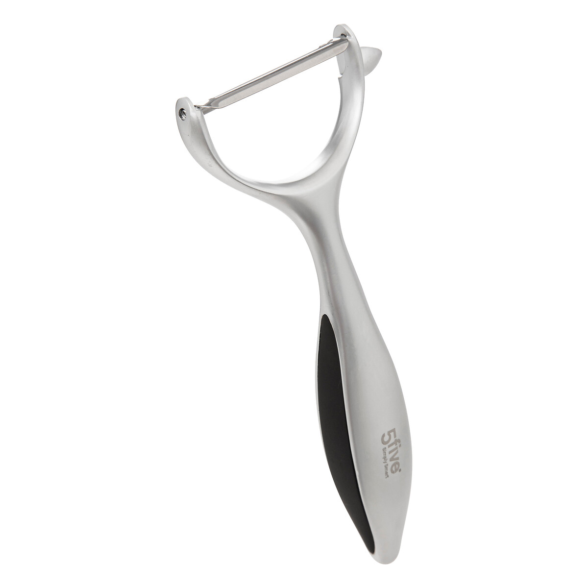 Product Image for Curățător legume din oțel inoxidabil cu mâner din cauciuc - 5FIVE